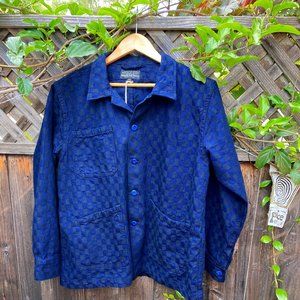 Imogene + Willie Painter's Coat in Indigo Check